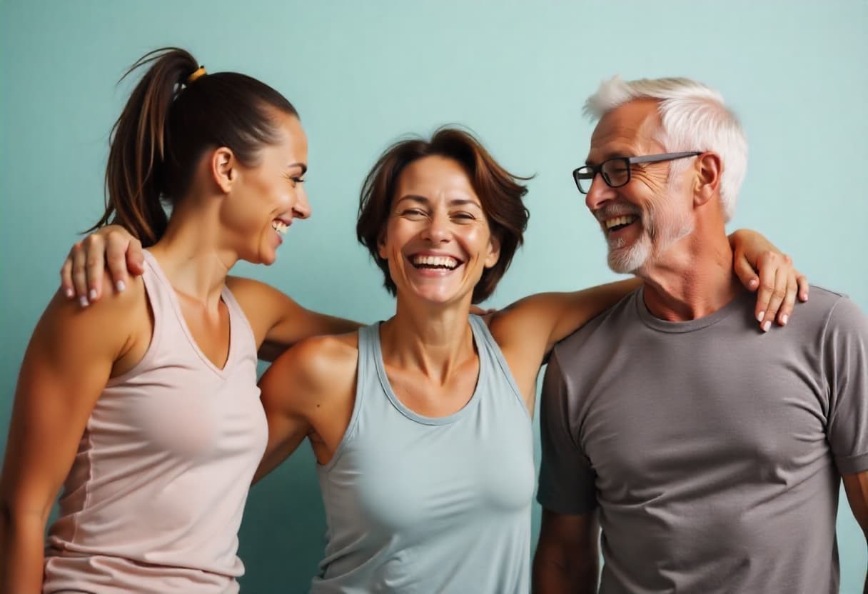 Real users experiencing foot pain relief and improved mobility with RACYOIL™️ natural treatment