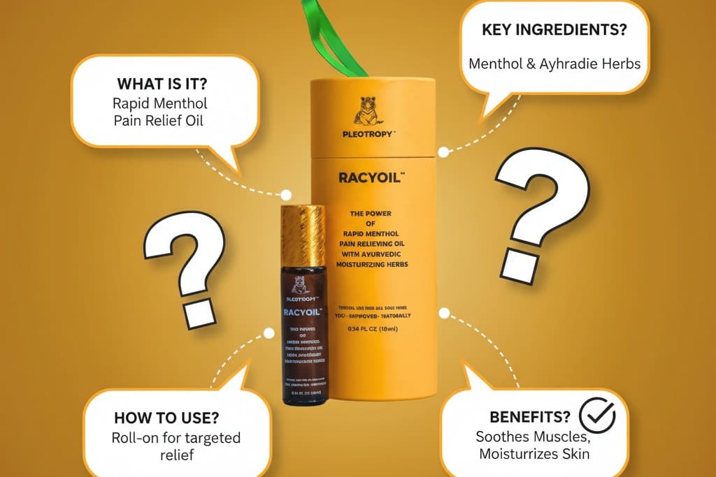 Frequently asked questions about natural foot pain relief treatment with RACYOIL oil