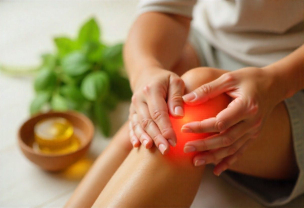 Natural pain relief oil application for joint pain vs chemical alternatives