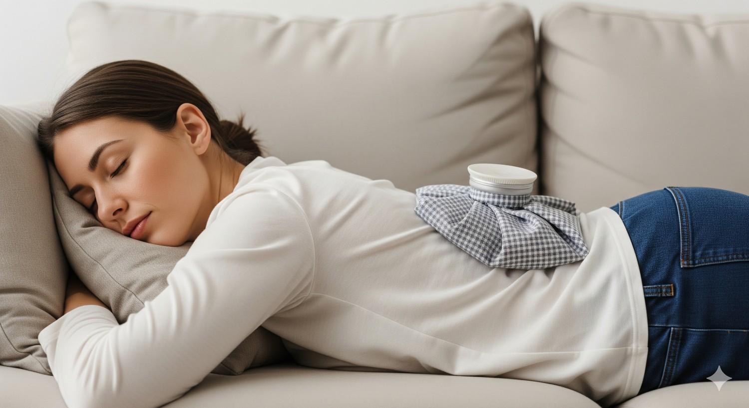 Traditional ice therapy for spasm relief oil alternative treatment