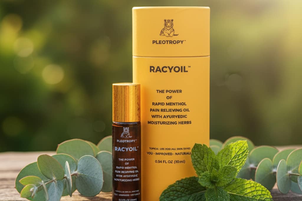 RACYOIL™️ natural formula for ankle sprain relief and recovery