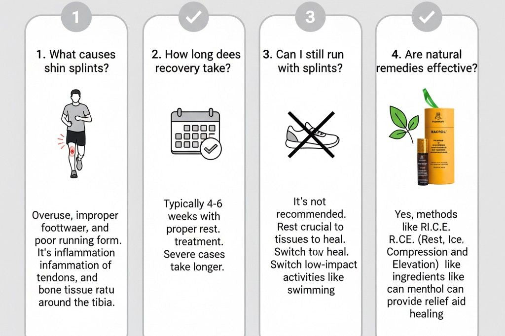 Common questions about shin splints relief and natural running injury treatment