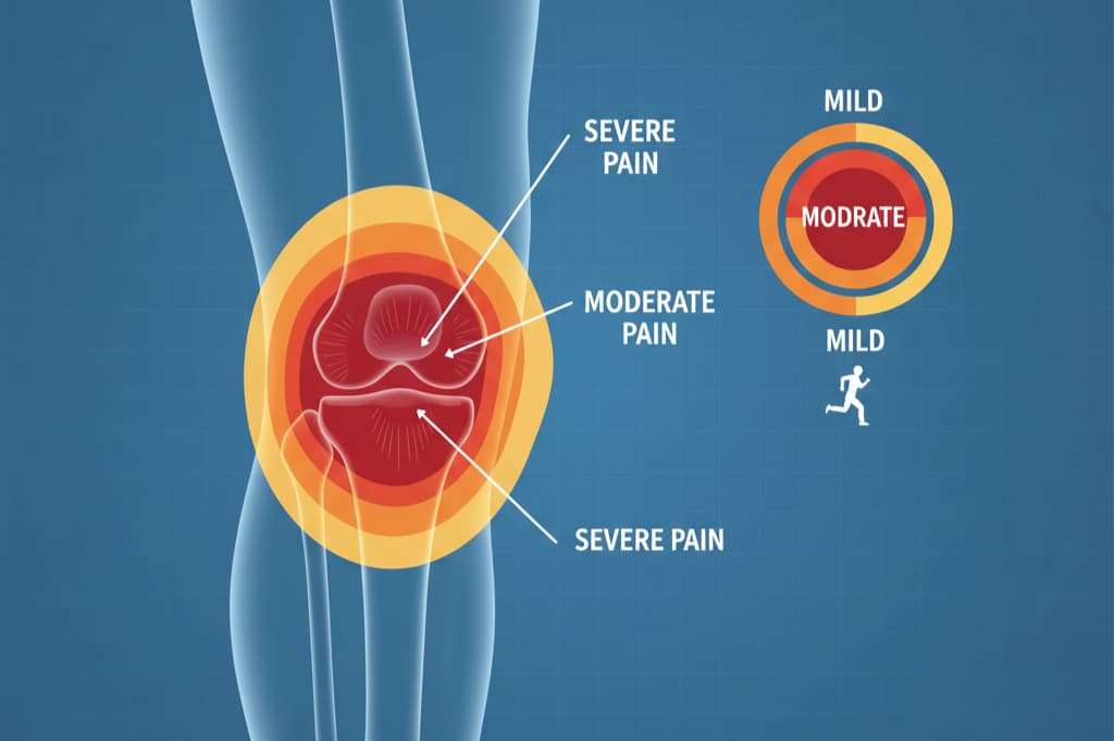 Runner's knee symptom identification guide for athletes