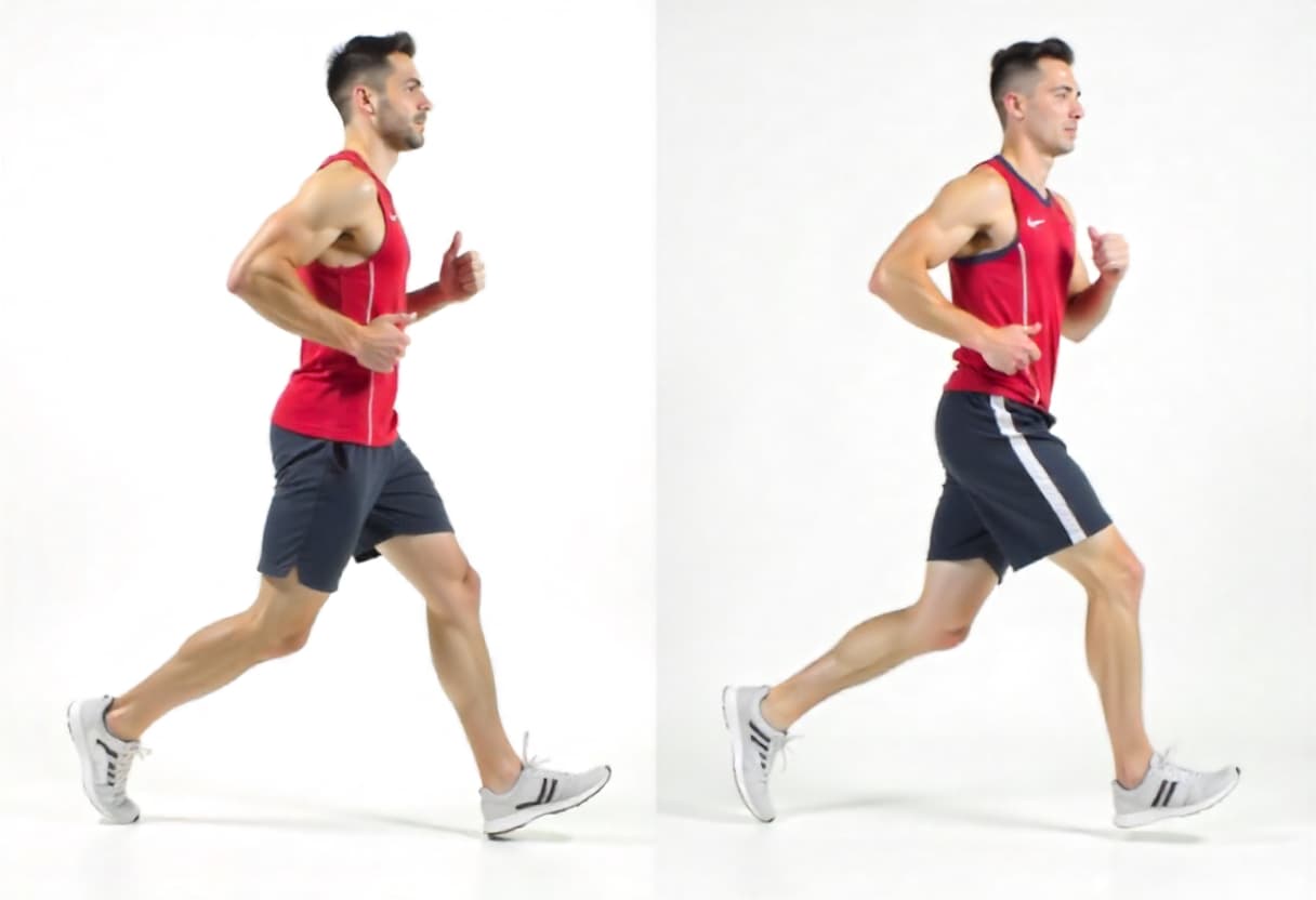 Proper running technique for knee pain prevention in athletes